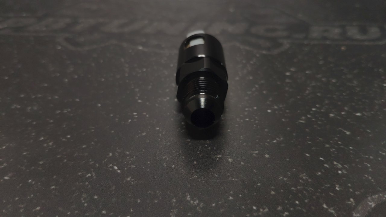 Фитинг AN6 - 3/8" быстросъем для топливной системы (EFI Push On Fiting)