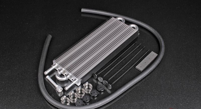 Радиатор масляный для трансмиссии, вход/выход под шланг, 4 ряда EPMAN