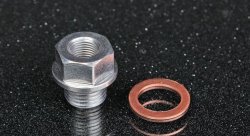 Фитинг адаптер M14*1,5 мм - 1/8" наружная и внутренняя резьбы, нержавеющая сталь KINUGAWA