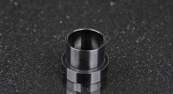 Оливка для фитинг гайки AN8 под алюминиевую трубку 1/2", черный AB88