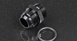 Фитинг переходник AN16 - ORB16 с резиновым кольцом