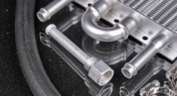 Радиатор масляный для трансмиссии, вход/выход под шланг, 4 ряда EPMAN