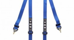 Ремень безопасности тюнинг TRS Clubman, 4 точки, ЕСЕ, синий