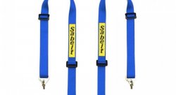 Ремень безопасности тюнинг Sabelt, 4 точки, ЕСЕ, синий