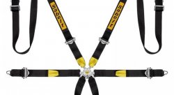 Ремень безопасности спортивный (FIA 8853-2016) Sabelt 6 точек 2", черные
