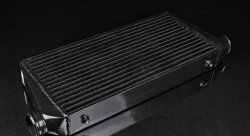 Интеркулер универсальный FORA 600*300*75 (вход / выход = 76 мм) Tube and fin, черный