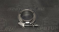 V-band с фланцами 2.5" (63мм) с проточкой и быстросъёмом