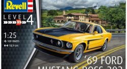 Сборная модель FORD MUSTANG BOSS 302 `69