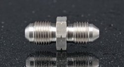 Фитинг AN3 - M10*1,0 мм под наружный конус, нержавеющая сталь AUTOBAHN88 