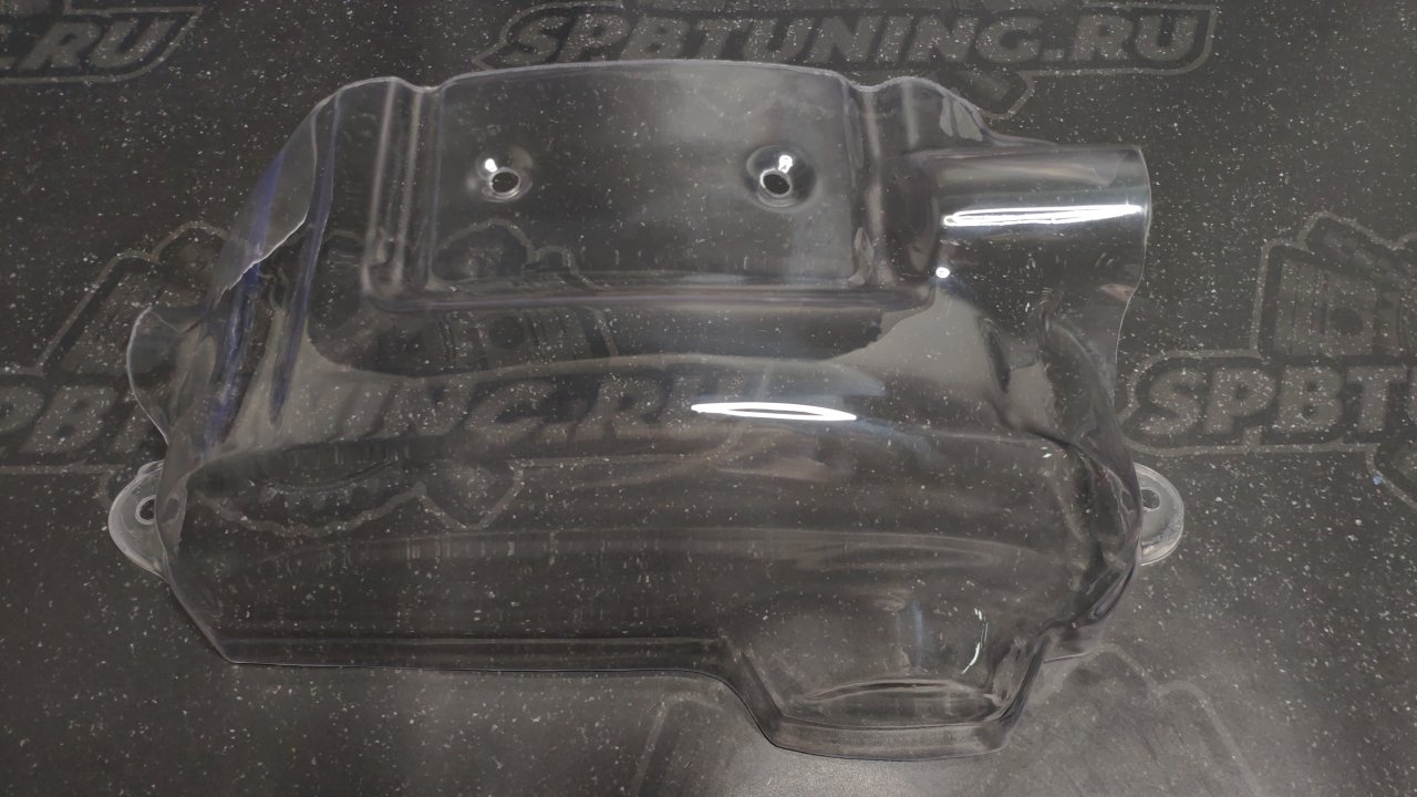 Крышка ГРМ пластиковая Toyota 1jz-gte VVT-i прозрачная