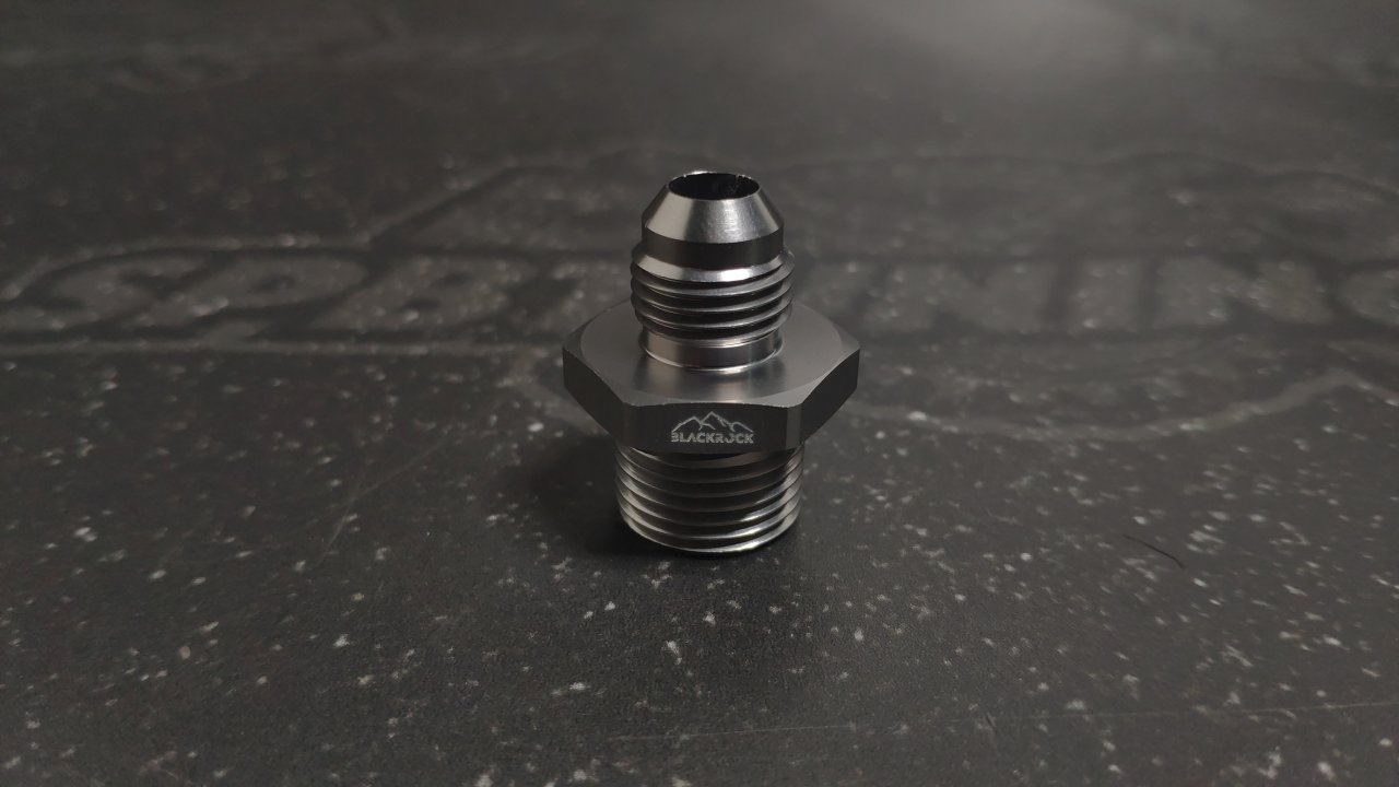 Адаптер AN6 - M18 x 1,5 mm, алюминий, BLACKROCK LAB