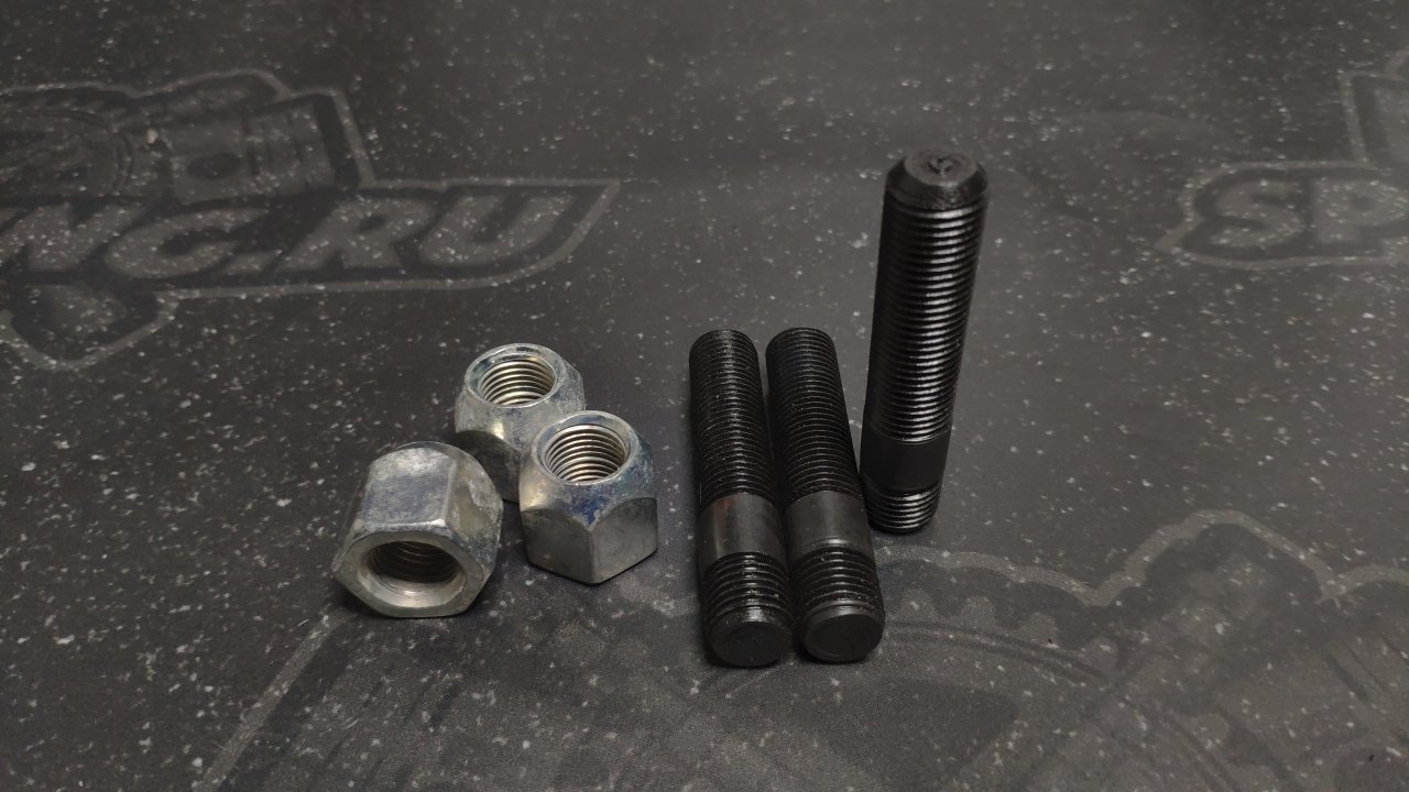 Колесные шпильки М12*1,25, длина 60мм (16шт)