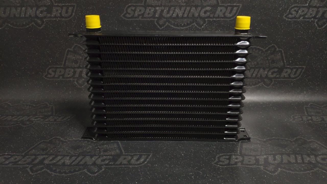 Масляный радиатор 14 рядов Trust style черный