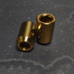 Комплект Гаек колесных M12x1,5 золотые, высота 35мм