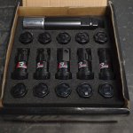 Комплект кованных гаек Drinty Racing Nuts М12х1.5 черные