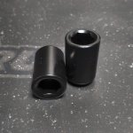 Гайка колесная M12X1,50 Черный Хром высота 30 мм Конус, внутр. 12мм шестигран., D=20мм