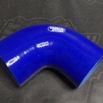 Патрубок силиконовый SAMCO 2.75'-3' (70-76мм) 90град.
