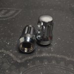 Комплект Гаек колесных M12X1,5 хром, высота 33мм, 12 луч 