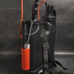 Опрыскиватель ранцевый гидравлический 11 л. (пластик, алюминий) телескопический, 2 ремня (606х430х136 мм)