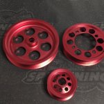 Шкивы облегченные набор Toyota Supra JZA80 turbo 93-98 3шт