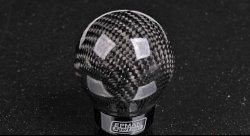 Ручка МКПП чёрный карбон