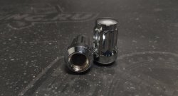 Комплект Гаек колесных M12X1,25 хром, высота 33мм, 12 луч 