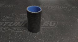 Патрубок силиконовый прямой 35мм черный