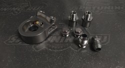 Проставка адаптер под масляный фильтр С ТЕРМОСТАТОМ BLACKROCK LAB