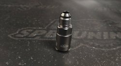 Фитинг AN-06 - 3/8" (9,5mm) быстросъём, прямой мама, BLACKROCK LAB