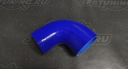 Патрубок (63-70мм) 90град. силиконовый SAMCO 2.5'-2.75 