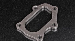 Фланец DownPipe TD04, нержавеющая сталь 9мм