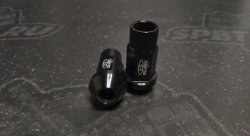 Гайки колесные алюминиевые Blox (серебро) 12х1,25