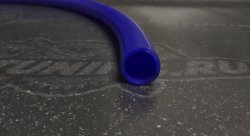Шланг силиконовый синий 20*23мм