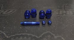 Ниппель сборно разборный синий (4шт)