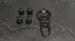 Сувенирные ниппельные колпачки Nismo