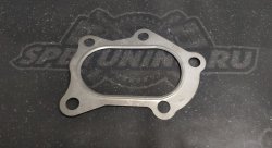 Прокладка под выход из турбины Subaru-Nissan (5дыр) нержа