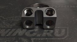 Проставка адаптер под масляный фильтр С ТЕРМОСТАТОМ BLACKROCK LAB