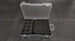 Комплект Гаек колесных M12X1,25 Черный хром, высота 33мм, 12 луч 911144BA20