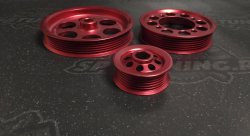 Шкивы облегченные набор Toyota Supra JZA80 turbo 93-98 3шт