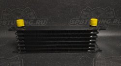 Масляный радиатор 7 рядов Trust style, черный, синий.