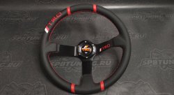Руль спортивный TRD кожа с выносом
