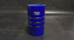 Патрубок 150мм демпферный двойной 57мм