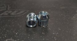 Гайка колесная M12X1,50 высота 21 мм, 12 луч., D ключа =20мм 