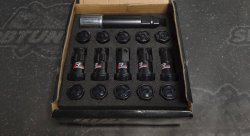 Комплект кованных гаек Drinty Racing Nuts М12х1.25 черные