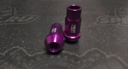 Гайки колесные алюминиевые Blox (серебро) 12х1,25