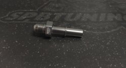 Фитинг AN-06 - 3/8" (9,5mm) быстросъём, прямой папа, BLACKROCK LAB
