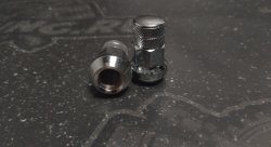 Гайка M12X1,25 Хром высота 32 мм, семигранник с накаткой, 317344Cr