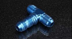 Фитинг в перегородку AN8, Т-образный