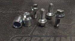 Комплект секретных болтов для колес М14х1.5 L=28 R=14,5 сфера