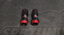 Комплект кованных гаек Drinty Racing Nuts М12х1.5 красный